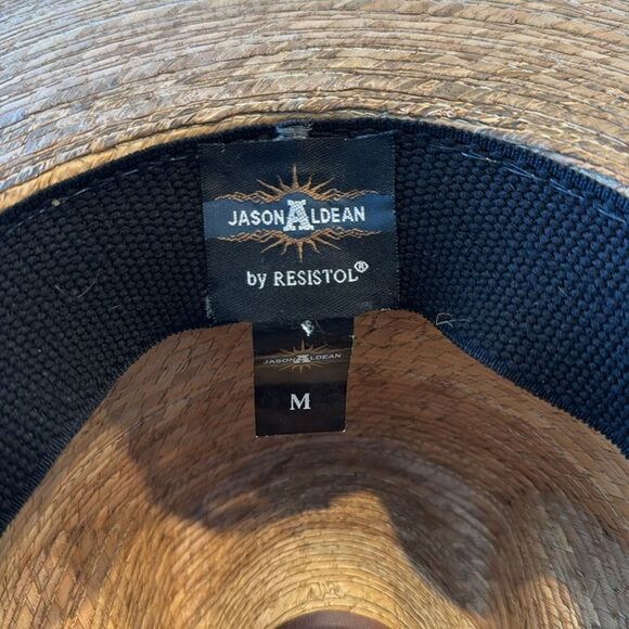 Jason Aldean by Resistol cowboy hat size med new with tag. Be ready for concerts - Picture 7 of 8